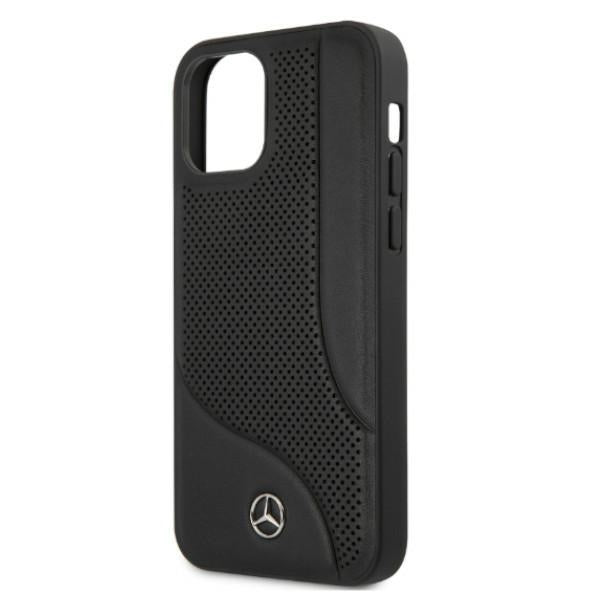 Mercedes-Benz odinis dėklas iPhone 12 Pro Max – juodas -- iPhone 12 Pro Max