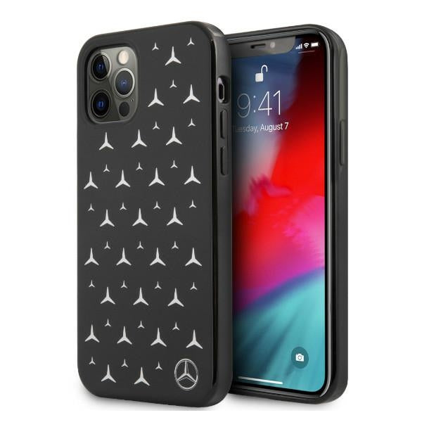 Mercedes-Benz dėklas iPhone 12 Pro Max – juodas -- iPhone 12 Pro Max