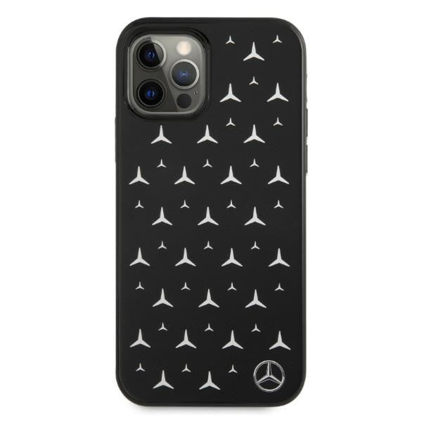 Mercedes-Benz dėklas iPhone 12 Pro Max – juodas -- iPhone 12 Pro Max