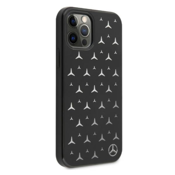 Mercedes-Benz dėklas iPhone 12 Pro Max – juodas -- iPhone 12 Pro Max