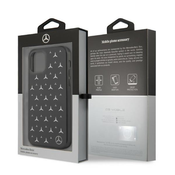 Mercedes-Benz dėklas iPhone 12 Pro Max – juodas -- iPhone 12 Pro Max