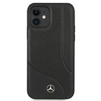 Mercedes-Benz odinis dėklas iPhone 12 mini – juodas -- iPhone 12 Mini