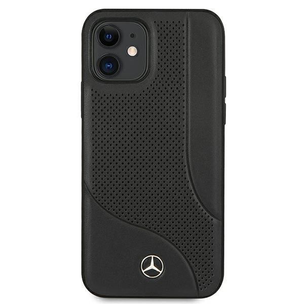 Mercedes-Benz odinis dėklas iPhone 12 mini – juodas -- iPhone 12 Mini