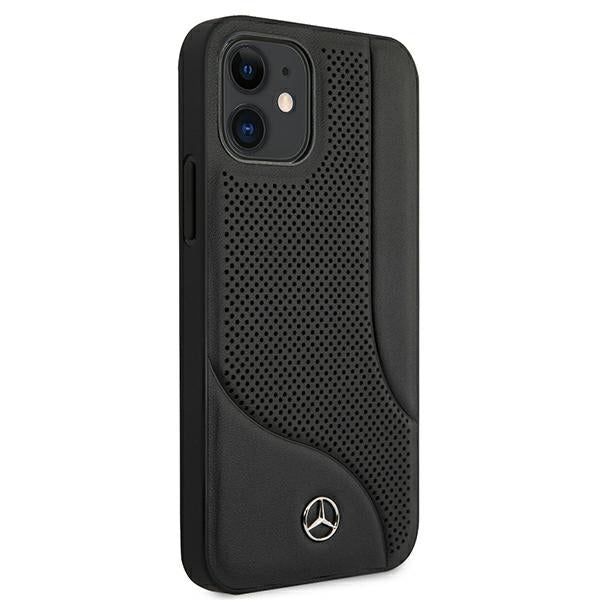 Mercedes-Benz odinis dėklas iPhone 12 mini – juodas -- iPhone 12 Mini