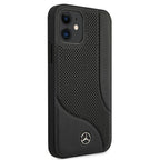 Mercedes-Benz odinis dėklas iPhone 12 mini – juodas -- iPhone 12 Mini