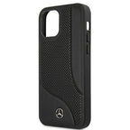 Mercedes-Benz odinis dėklas iPhone 12 mini – juodas -- iPhone 12 Mini