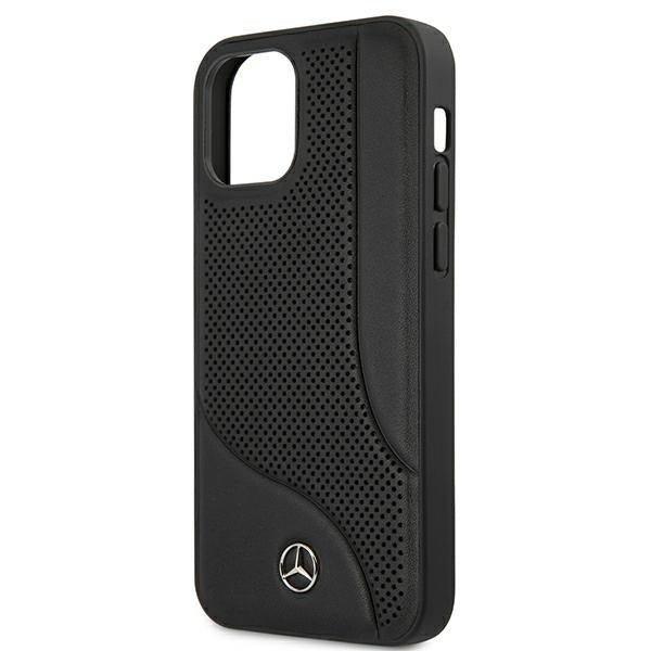 Mercedes-Benz odinis dėklas iPhone 12 mini – juodas -- iPhone 12 Mini