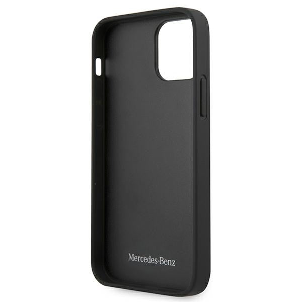 Mercedes-Benz odinis dėklas iPhone 12 mini – juodas -- iPhone 12 Mini