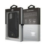 Mercedes-Benz odinis dėklas iPhone 12 mini – juodas -- iPhone 12 Mini