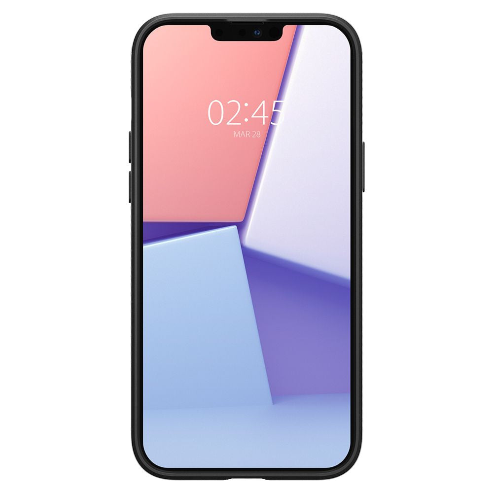 Spigen Liquid Air dėklas iPhone 13 Pro – juodas