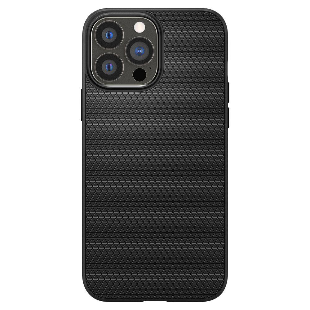 Spigen Liquid Air dėklas iPhone 13 Pro – juodas