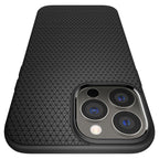 Spigen Liquid Air dėklas iPhone 13 Pro – juodas