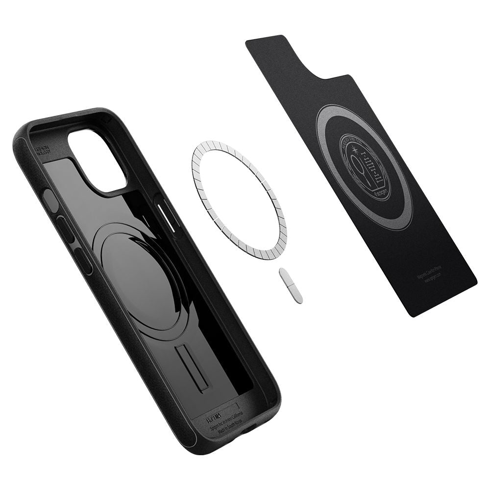 Spigen Mag Armor MagSafe dėklas iPhone 13 – juodas