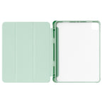 Stand Tablet Case Smart Cover dėklas, skirtas iPad Pro 12.9 '' 2021/2020 su stovo funkcija green