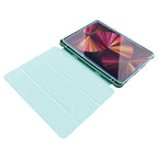 Stand Tablet Case Smart Cover dėklas, skirtas iPad Pro 12.9 '' 2021/2020 su stovo funkcija green