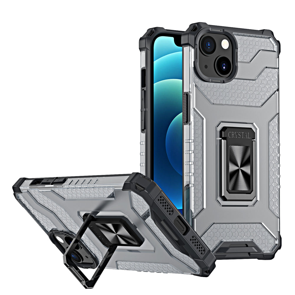 Dėklas su žiedu iPhone 12 mini – juodas -- iPhone 12 Mini
