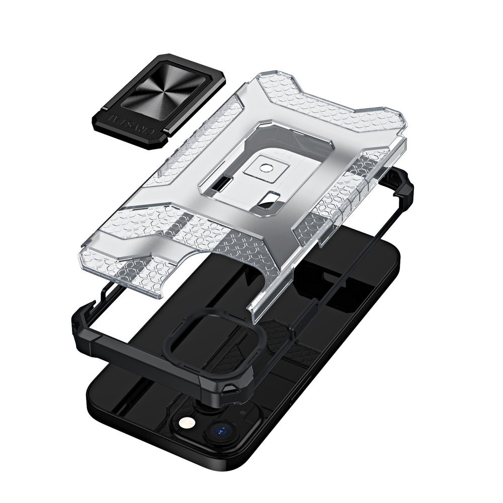 Dėklas su žiedu iPhone 12 mini – juodas -- iPhone 12 Mini