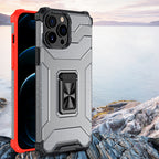 Apsauginis dėklas su žiedu iPhone 12 Pro – mėlynas -- iPhone 12 Pro