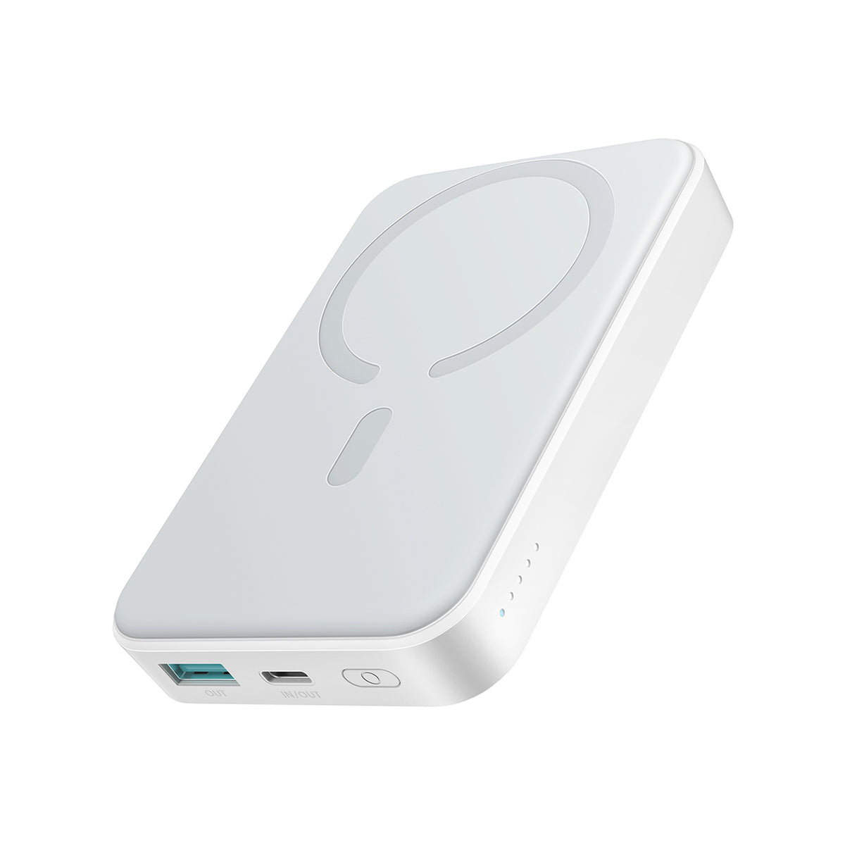 Joyroom JR-W020 išorinė baterija 20W 10000mAh MagSafe + USB-C - USB-C laidas 0.25m - balta