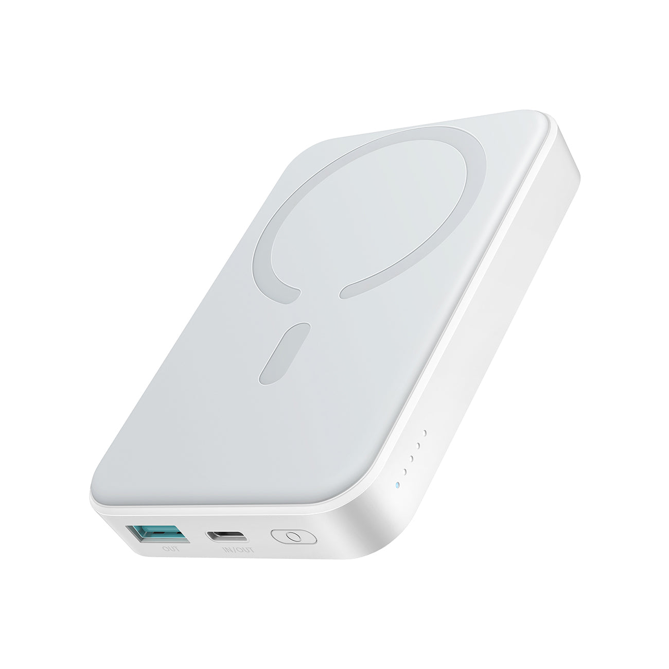 Joyroom JR-W020 išorinė baterija 20W 10000mAh MagSafe + USB-C - USB-C laidas 0.25m - balta