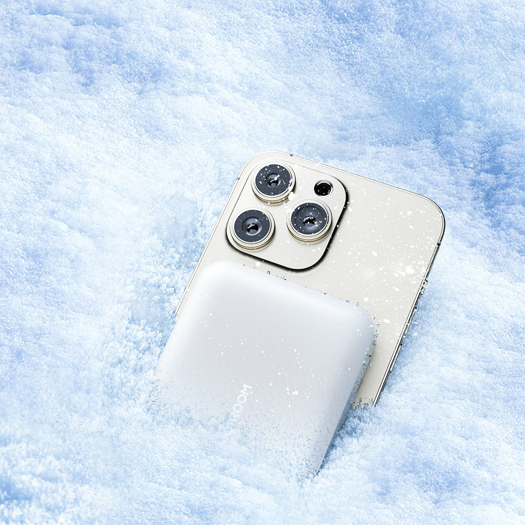 Joyroom JR-W020 išorinė baterija 20W 10000mAh MagSafe + USB-C - USB-C laidas 0.25m - balta