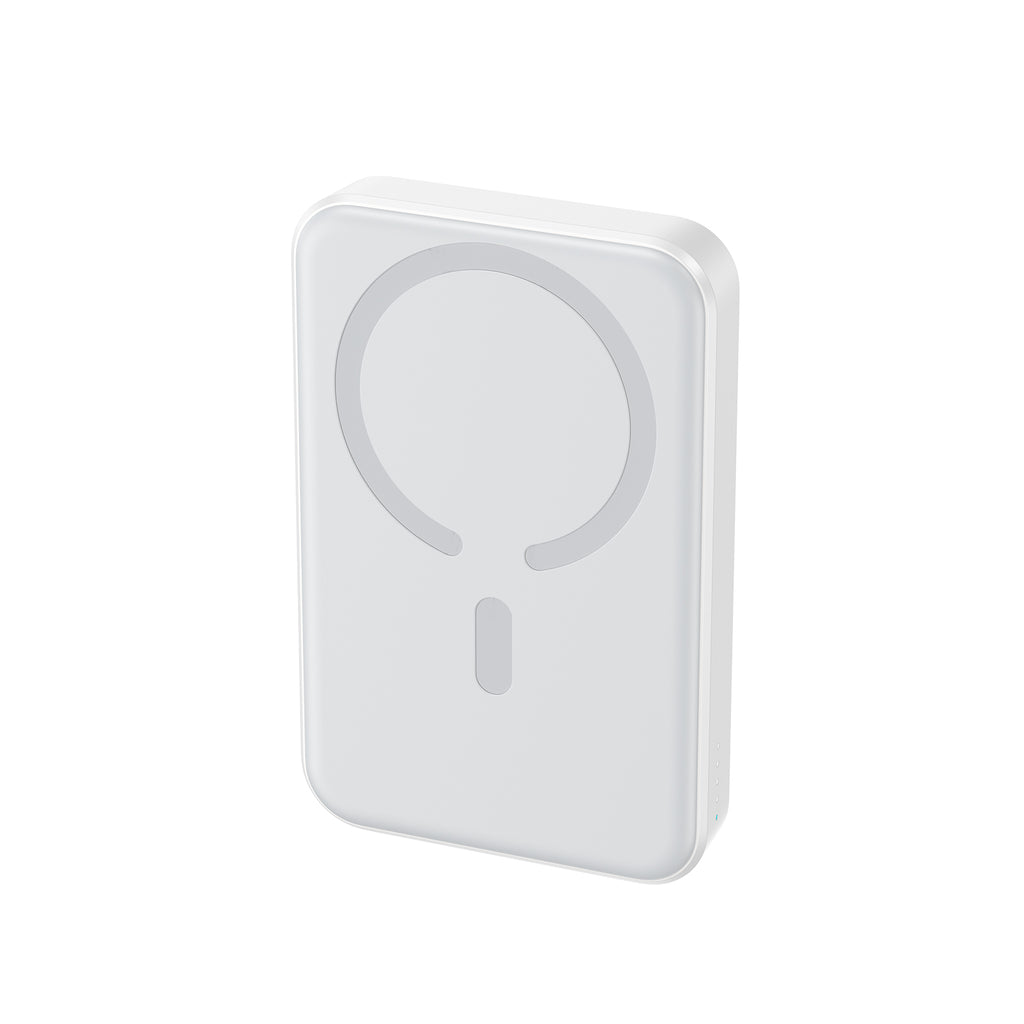 Joyroom JR-W020 išorinė baterija 20W 10000mAh MagSafe + USB-C - USB-C laidas 0.25m - balta