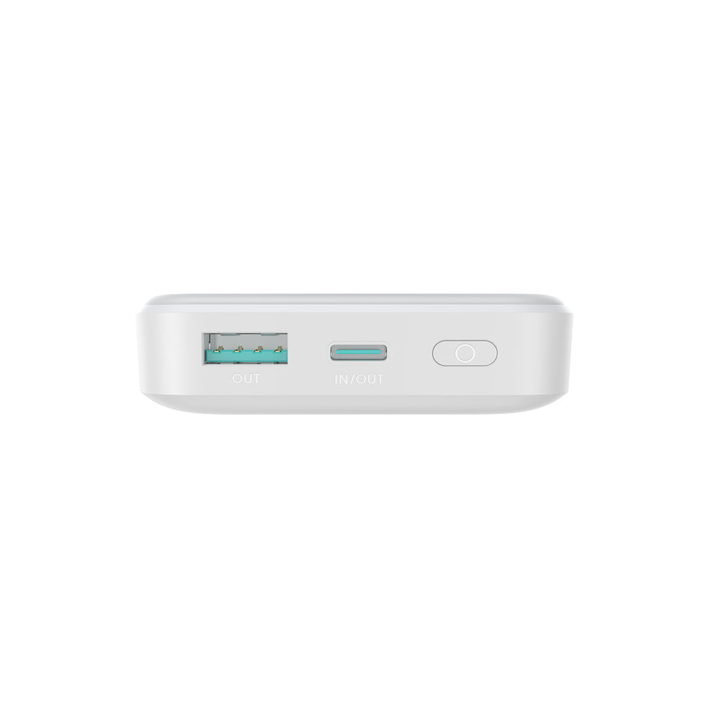 Joyroom JR-W020 išorinė baterija 20W 10000mAh MagSafe + USB-C - USB-C laidas 0.25m - balta