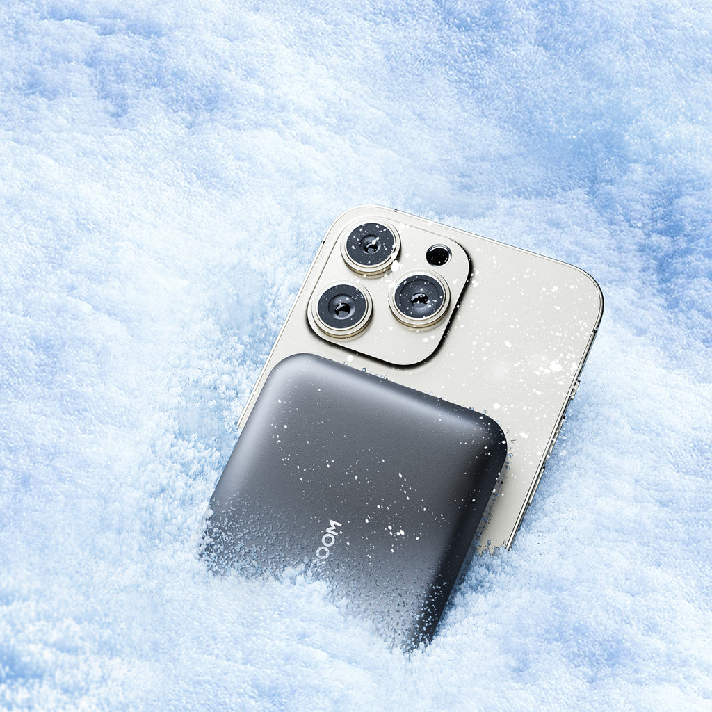 Joyroom JR-W020 išorinė baterija 20W 10000mAh MagSafe + USB-C - USB-C laidas 0.25m - juoda