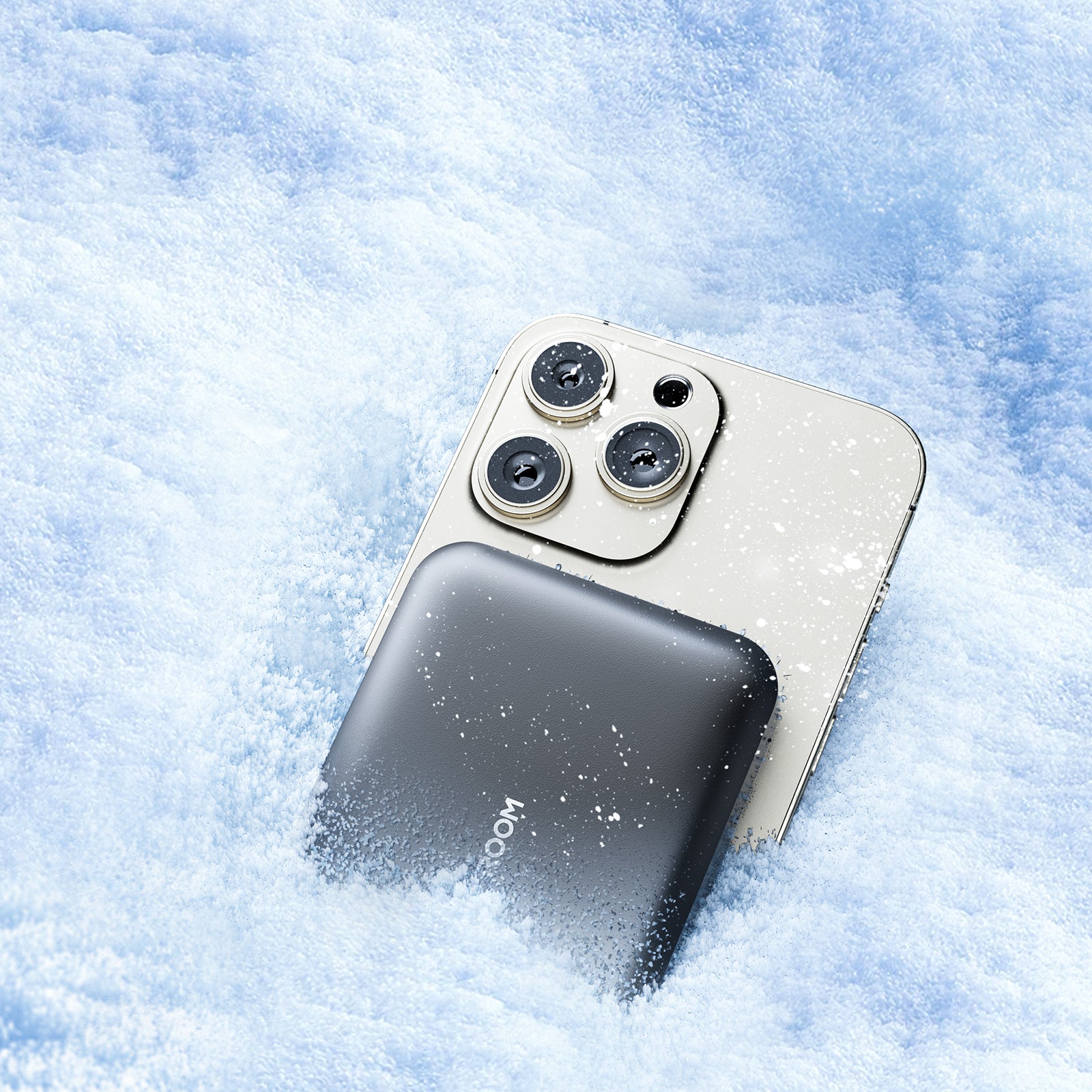 Joyroom JR-W020 išorinė baterija 20W 10000mAh MagSafe + USB-C - USB-C laidas 0.25m - juoda