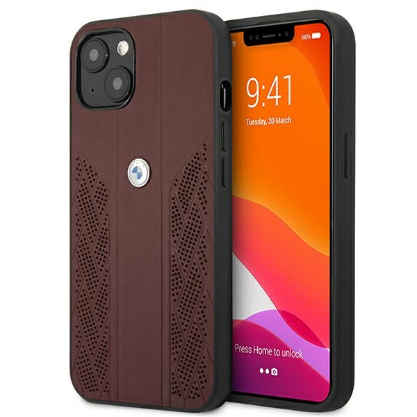 BMW odinis dėklas iPhone 13 – raudonas