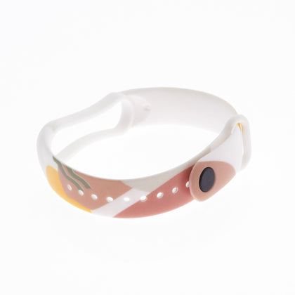 Strap Moro apyrankė Xiaomi Mi Band 3 / 4 silikoninė dirželio laikrodžio apyrankė 7 raštas -- Xiaomi Mi Band 3 / Xiaomi Mi...