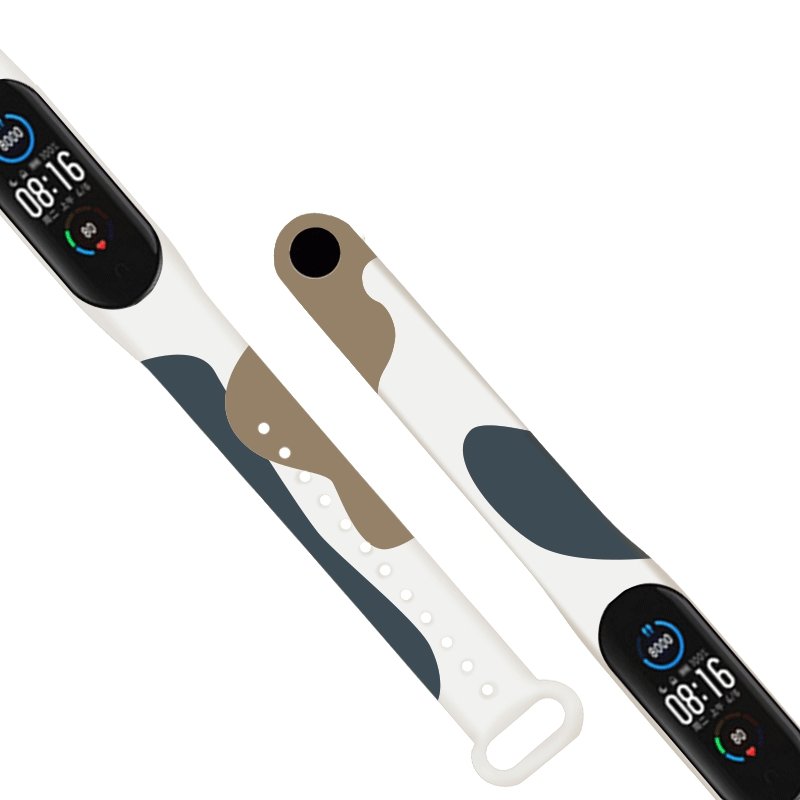 Strap Moro juosta Xiaomi Mi Band 3 / 4 silikoninė laikrodžio apyrankė raštas 12 -- Xiaomi Mi Band 3 / Xiaomi Mi Band 4