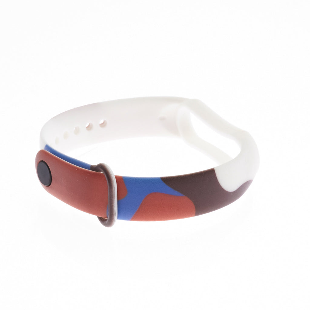 Strap Moro dirželis Xiaomi Mi Band 5 / 6 silikoninis laikrodžio apyrankės dirželis raštas 8 -- Xiaomi Mi Band 5 / Xiaomi...