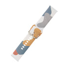 Strap Moro skirtas Samsung Galaxy Watch 40 / 41 / 42 / 43 / 44 mm silikoninis apyrankės laikrodžio dirželis - raštas 2 --...