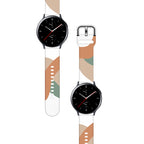 Strap Moro skirtas Samsung Galaxy Watch 40 / 41 / 42 / 43 / 44 mm silikoninis apyrankės laikrodžio dirželis - raštas 3 --...