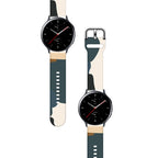 Strap Moro, skirtas Samsung Galaxy Watch 40 / 41 / 42 / 43 / 44 mm silikoninis apyrankės laikrodžio dirželis - 13 raštas...