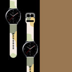 Strap Moro Samsung Galaxy Watch 40 / 41 / 42 / 43 / 44 mm silikoninis apyrankės laikrodžio dirželis - raštas 14 --...