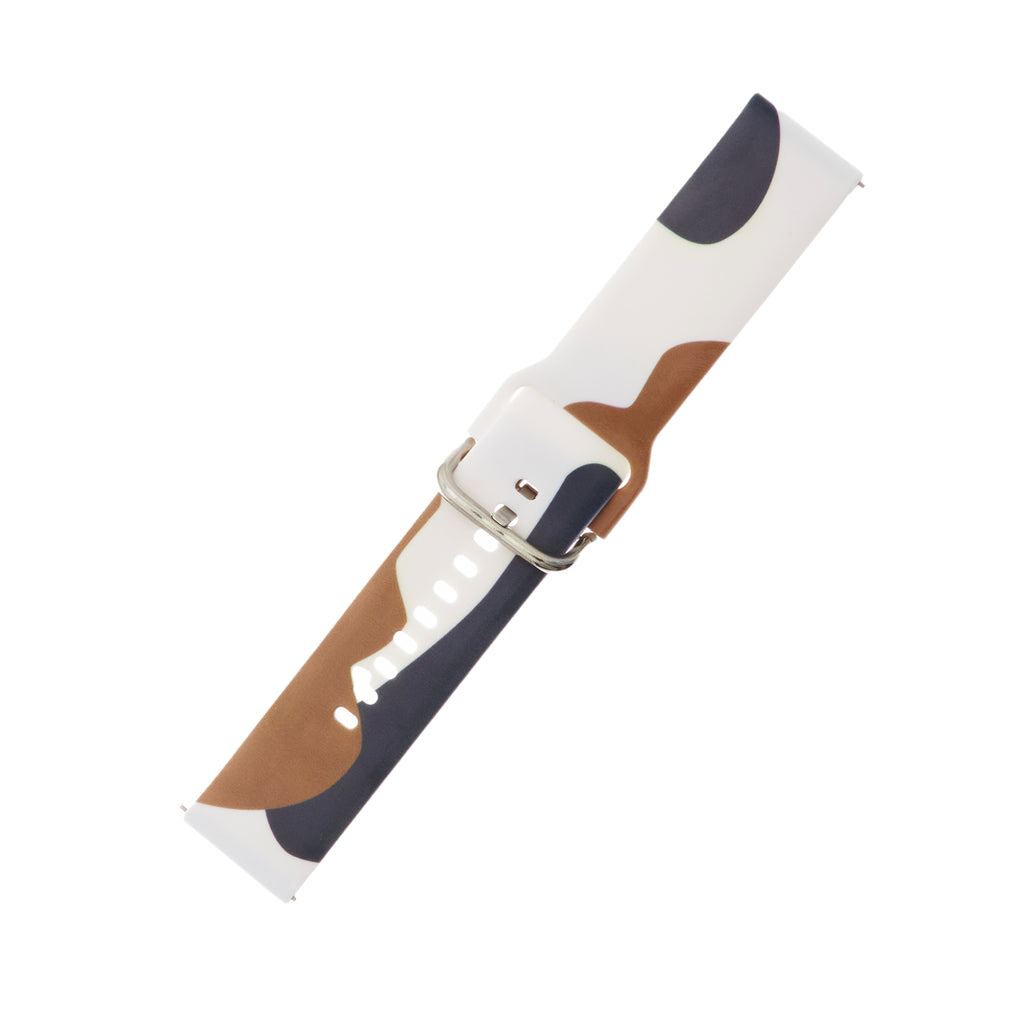 Strap Moro Samsung Galaxy Watch 45 / 46 / 47 mm silikoninis apyrankės laikrodžio dirželis - raštas 1 -- Samsung Galaxy...