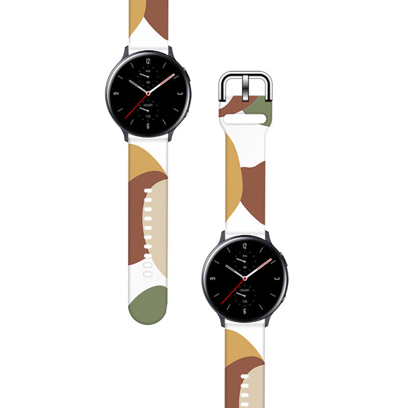 Strap Moro silikoninis dirželis Samsung Galaxy Watch 45 / 46 / 47 mm – 4 raštas -- Samsung Galaxy Watch 45/46/47 mm