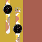 Strap Moro dirželis Samsung Galaxy Watch 45 / 46 / 47 mm silikoninis laikrodžio apyrankės dirželis - 7 raštas -- Samsung...