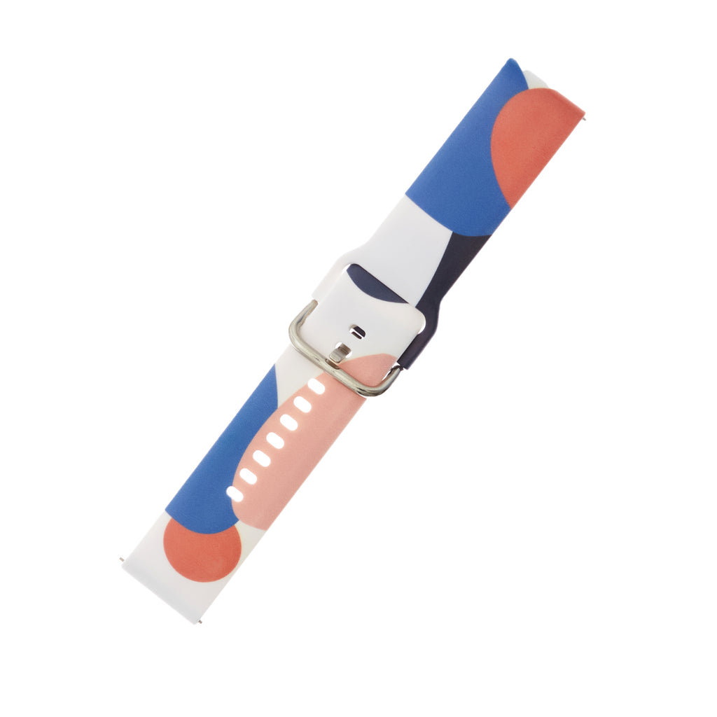 Strap Moro dirželis Samsung Galaxy Watch 45 / 46 / 47 mm silikoninis laikrodžio apyrankės dirželis - 10 raštas -- Samsung...