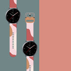 Strap Moro dirželis Samsung Galaxy Watch 45 / 46 / 47 mm – silikoninė apyrankė – raštas 12 -- Samsung Galaxy Watch 45/46/47mm