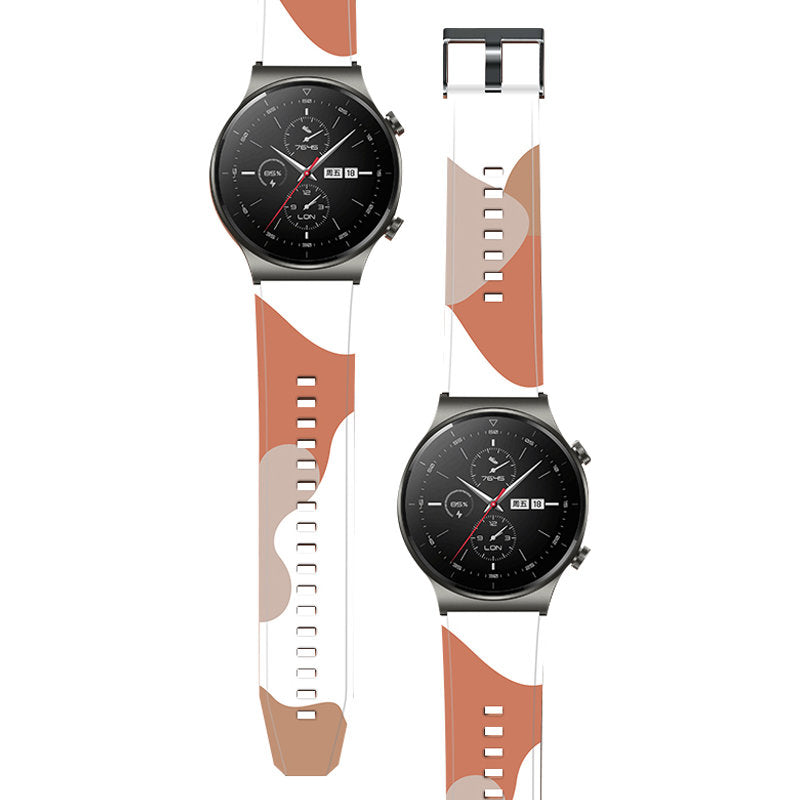 Strap Moro dirželis Huawei Watch GT2 Pro silikoninis apyrankės laikrodžio dirželis, 6 raštas -- Huawei Watch GT2 Pro