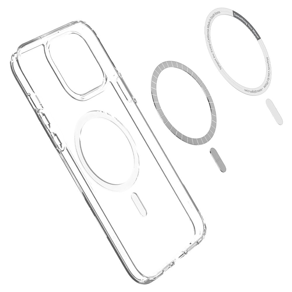 Spigen Ultra Hybrid MagSafe dėklas iPhone 13 Pro – baltas