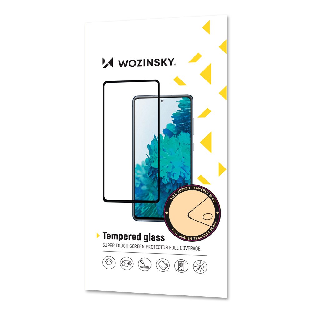 Wozinsky grūdintas stiklas Oppo Reno6 4G – juodas -- Oppo Reno 6