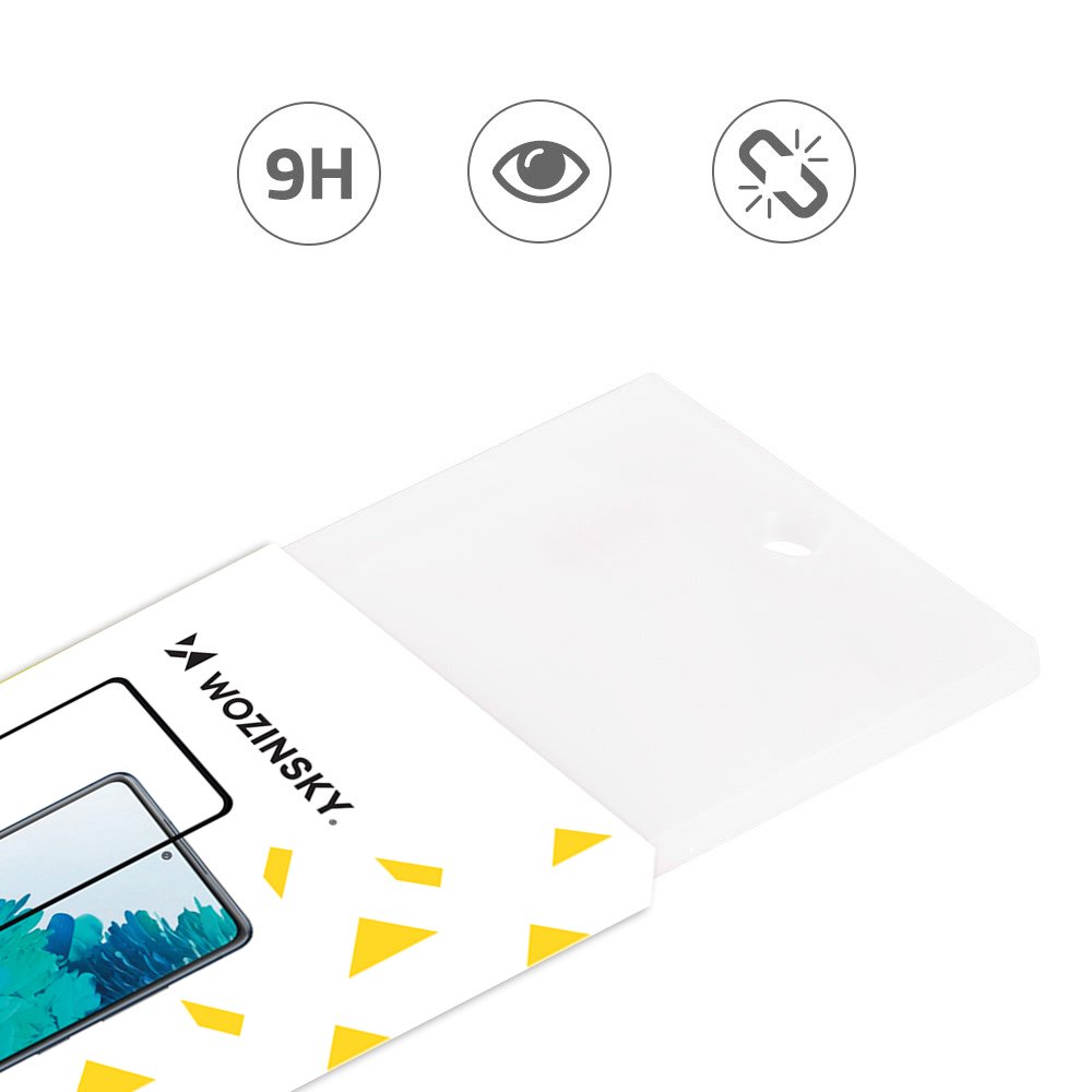 Wozinsky grūdintas stiklas Oppo Reno6 4G – juodas -- Oppo Reno 6