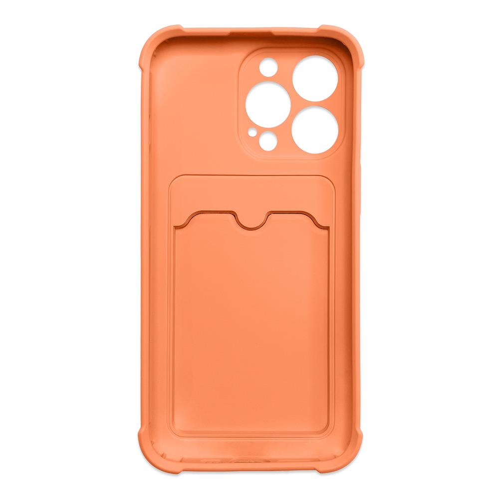 Kortelių dėklas „Card Armor“ iPhone 11 Pro – oranžinis -- iPhone 11 Pro