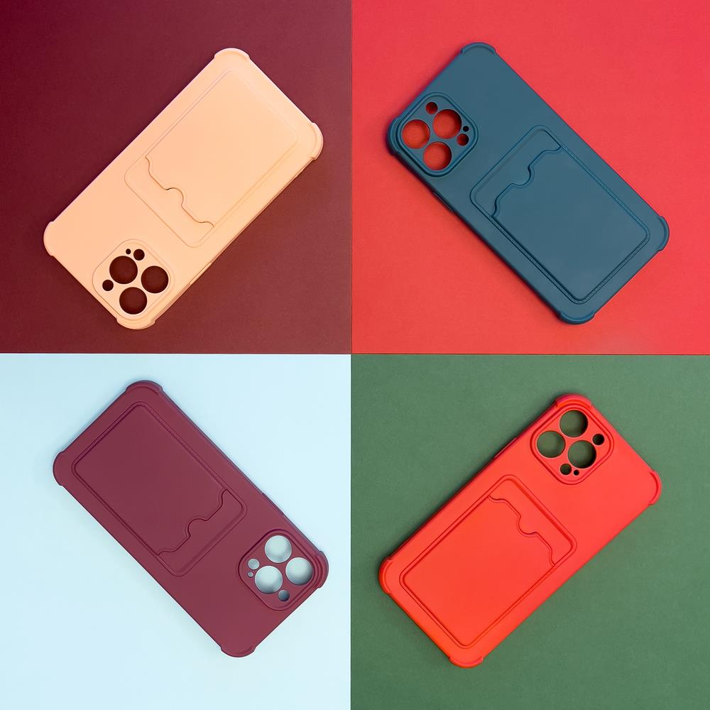 Kortelių dėklas „Card Armor“ iPhone 11 Pro – oranžinis -- iPhone 11 Pro