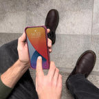 Silikoninis dėklas su kortelių kišene Redmi 10X 4G / Note 9 – raudonas -- Xiaomi Redmi 10X