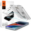 Spigen Glas TR EZ Fit grūdintas stiklas iPhone 13/14/16e (2 vnt.)